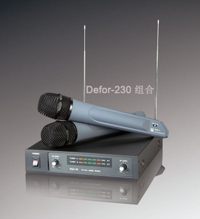 安度 Arttoo Defor-230 VHF双通道无线话筒
