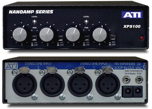 ATI  XPS100  4通道输入去MX和行车速度单位立体声扩展器