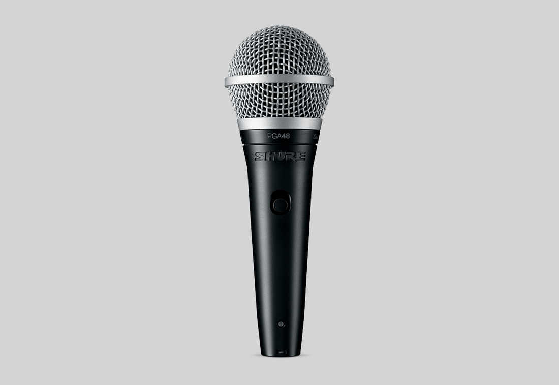 舒尔（SHURE）PGA48心形动圈人声话筒