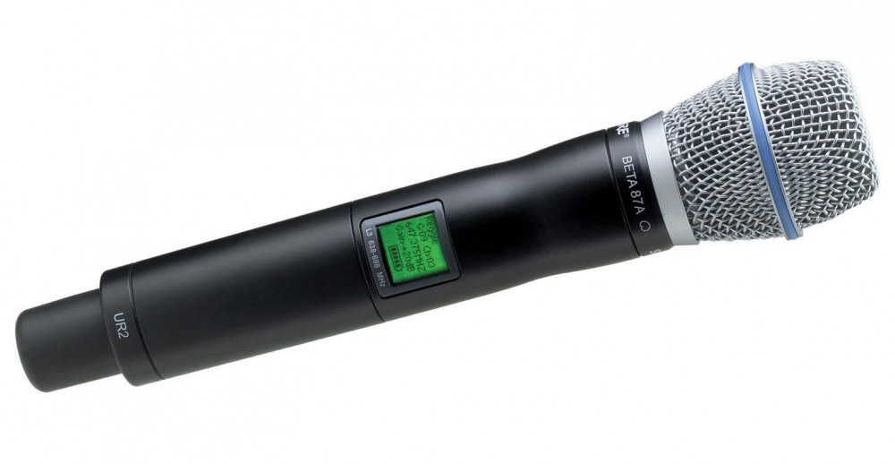 舒尔 SHURE UR2/BETA87A 手持式发射机