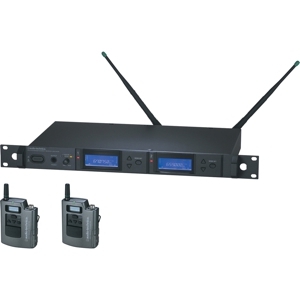 铁三角 Audio-Technica AEW-5111aD 无线双腰包式话筒