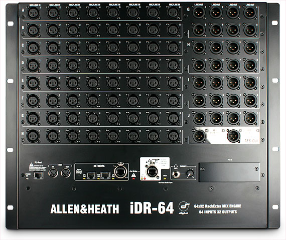艾伦赫赛 ALLEN&HEATH IDR-64 调音台混合机架