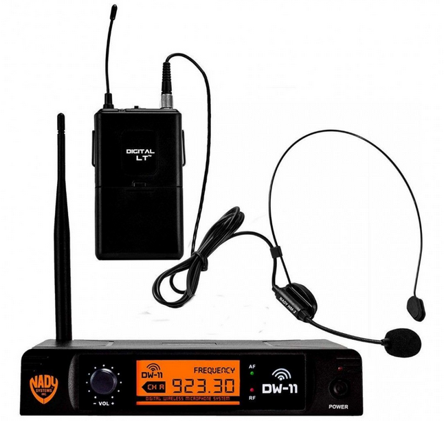 NADY DW-11 HM-3 单通道数字无线头戴系统（全向微型头戴话筒）