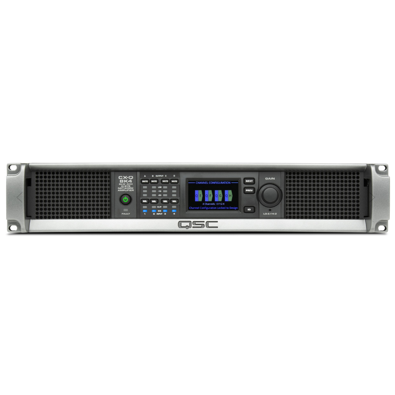 QSC CX-Q 8K4  4*2400W网络功放