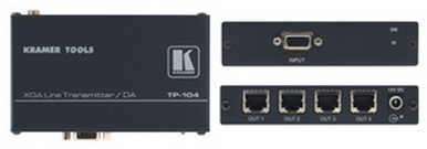 克莱默 Kramer TP-104HD  计算机图像视频和HDTV双绞线发送器&分配放大器