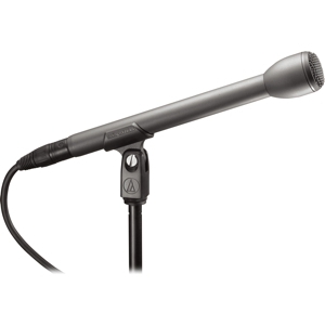 铁三角 Audio-Technica AT8004L 全指向动圈麦克风，支持扩展手柄