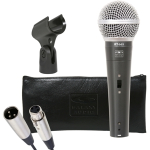 Galaxy Audio RT-66SX 带开关和XLR电缆的动力人声话筒