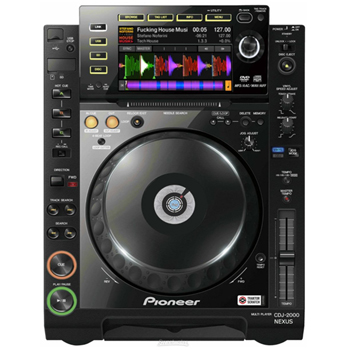 先锋 Pioneer CDJ-2000NES-2 大液晶彩屏单CD打碟机