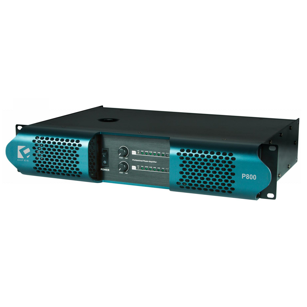DIFEE  P850   2声道x800W 纯后级功放