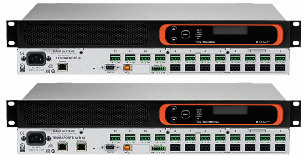 拜玛 BIAMP TesiraFORTÉ 数字音频服务器