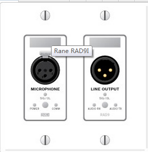 莱恩 RANE RAD9I 远程音频设备