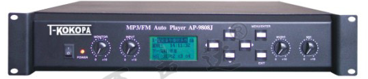 万声达  T-Kokopa  AP-9808J4A  MP3/FM编程播放器