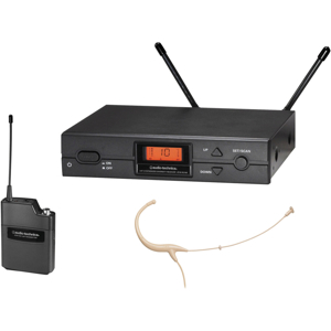 铁三角 Audio-Technica ATW-2194aI-TH 黑色无线头戴式麦克风