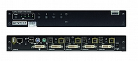 克莱默 Kramer K204E 安全的4端口DVI-I KVM 切换器