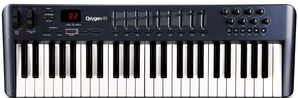 M-Audio  Oxygen 49 49键USB MIDI控制器