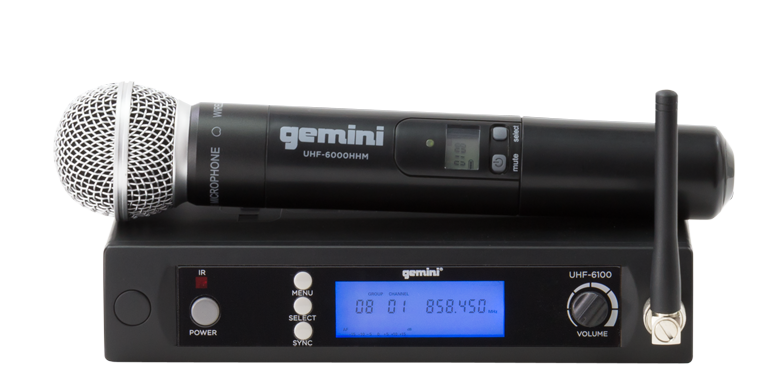 Gemini  UHF-6100M  手持麦克风