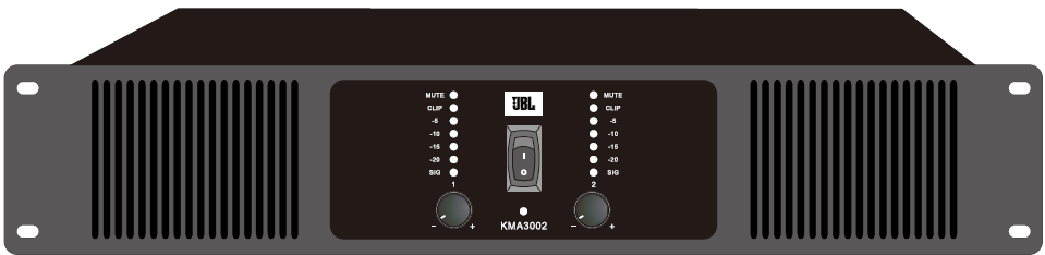 JBL KMA3002 2*330w功放