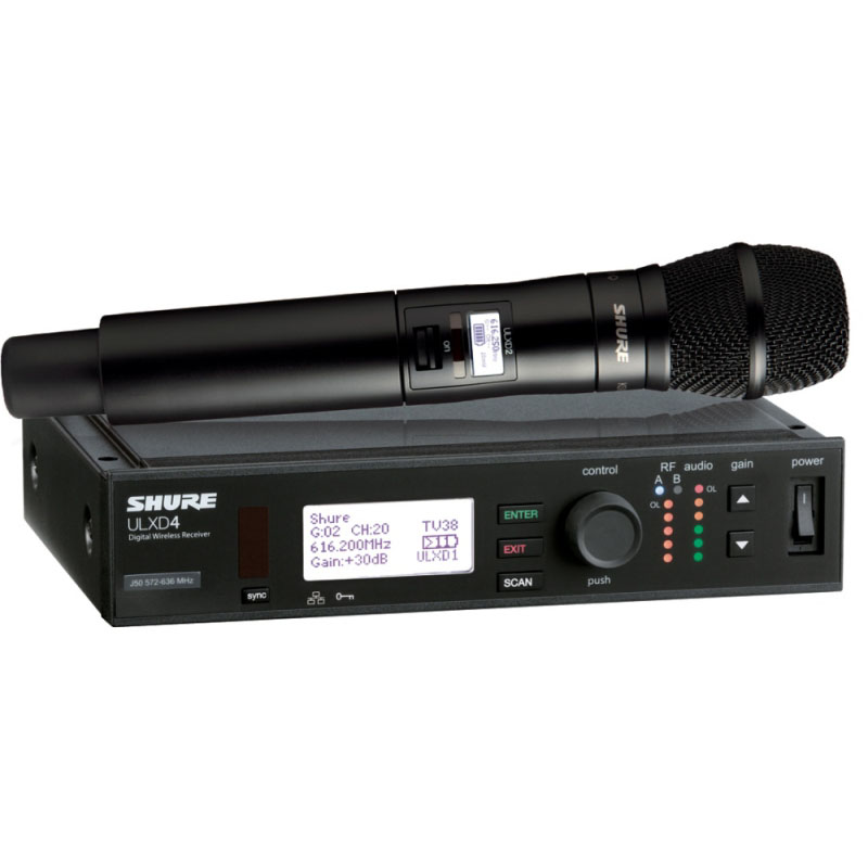 舒尔 SHURE  ULXD24/KSM9 数字无线话筒（超心形双振膜电容式）