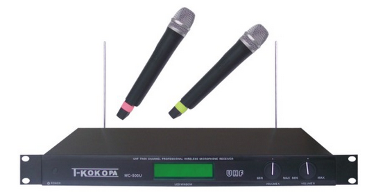 万声达  T-Kokopa  MC-500U  手持式专业无线话筒