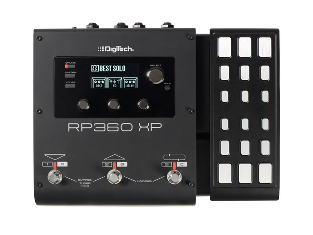 Digitech BP355 贝司多重效果器和USB音频接口