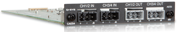 QSC  CAES4 音频接口