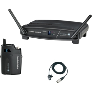 铁三角 Audio-Technica ATW-1101/ H92 系统10领夹式数字无线系统
