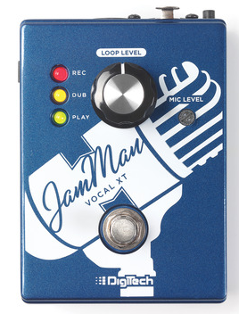 Digitech JamMan Vocal XT 歌唱家首个专为单块效果器弯针