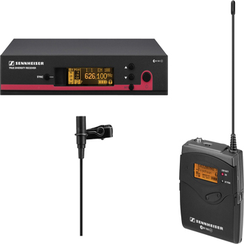 森海塞尔 SENNHEISER EW112G3 领夹话筒