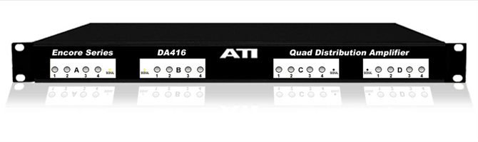 ATI   DA416S  四1X4模拟分配放大器