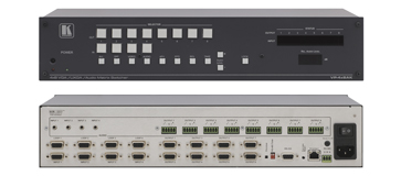 克莱默 Kramer VP-4x8AK 计算机图像视频矩阵带立体声音频矩阵