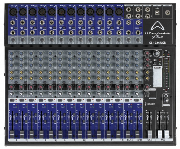乐富豪 Wharfedale SL1224 调音台