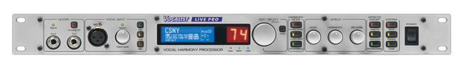 Digitech Live Pro 机架安装智能人声合唱和效果处理器