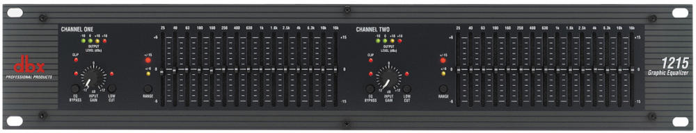 DBX 1215  双15段均衡器