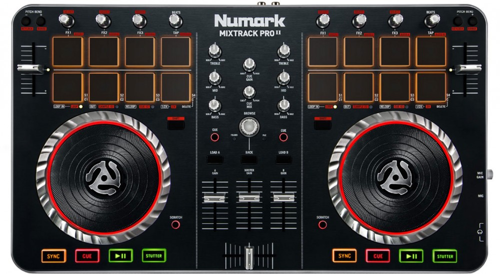 露玛 NUMARK MIXTRACK PRO II MK2 打碟机