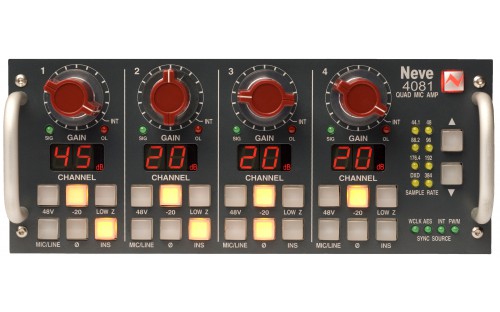 AMS-NEVE 4081 四路麦克风前置放大器