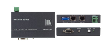 克莱默 Kramer TP-107AV 计算机图像视频 & 立体声音频双绞线发送器