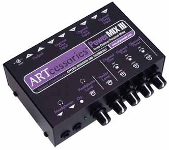 ART  PowerMIX III 3通道独立立体声混音器