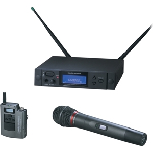 铁三角 Audio-Technica AEW-4316aD 无线双发射话筒