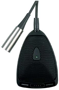 舒尔 Shure MX393/C 心形拾音话筒（黑色）