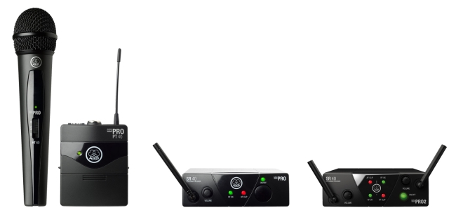 AKG WMS40 MINI 无线混合套装 专业即插即用无线话筒