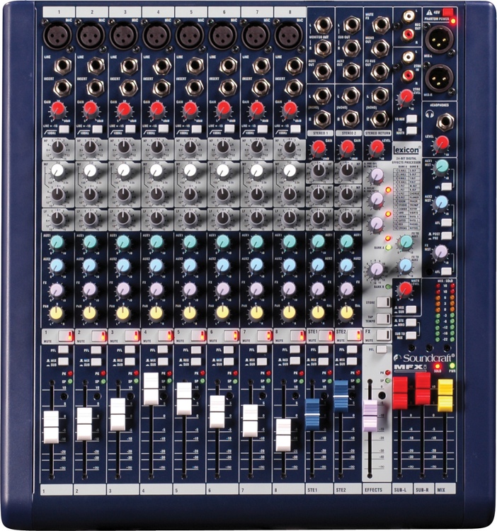 声艺 Soundcraft MFXi8/2 8路模拟调音台 停产