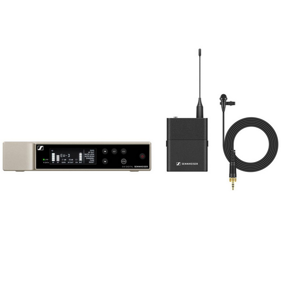 森海塞尔 SENNHEISER EW-D ME2 Set数字无线领夹套装（全向）