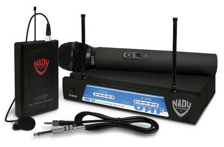 NADY UHF-24 双离散信道UHF无线系统