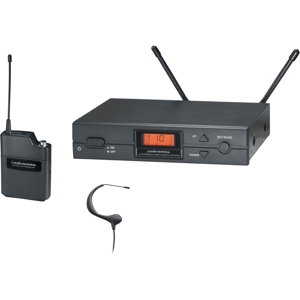 铁三角 Audio-Technica ATW-2193aI 黑色无线头戴式麦克风
