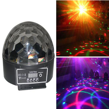 克雷克 KELEK KE004C LED六环透明水晶球