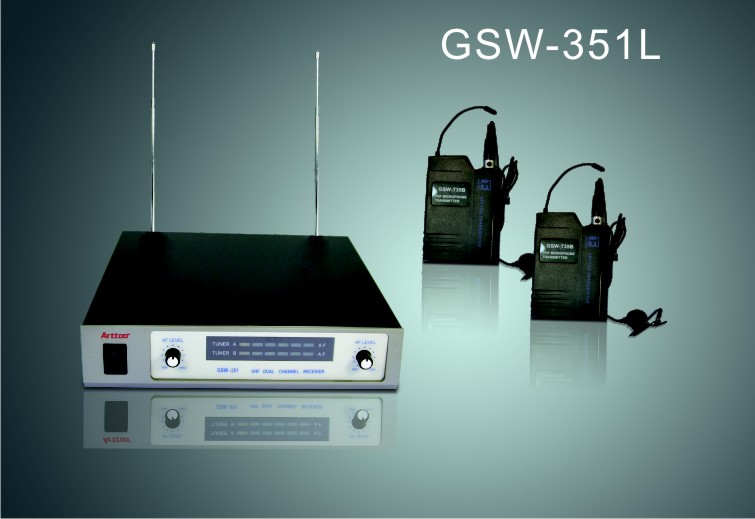 安度 Arttoo GSW-351L  VHF双通道无线话筒
