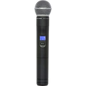Galaxy Audio HH76SC 黑色动力超心型手持无线话筒发射器