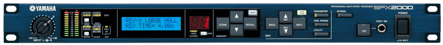 雅马哈 YAMAHA SPX2000 效果器