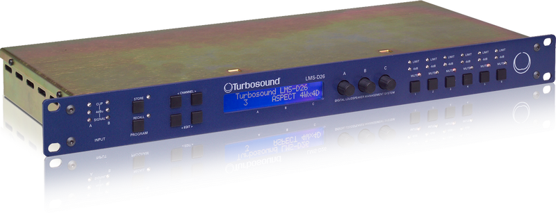 特宝声 Turbosound LMS-D26 2进6出音频处理器