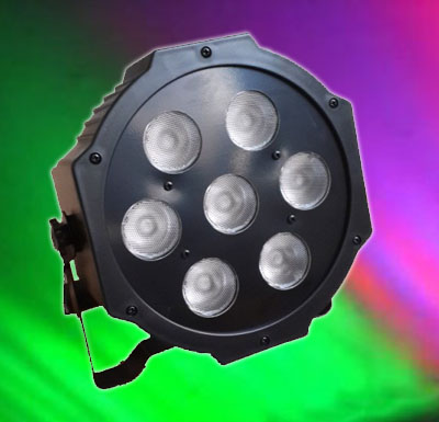 克雷克 KELEK KE121/YE121B 7颗三合一LED PAR